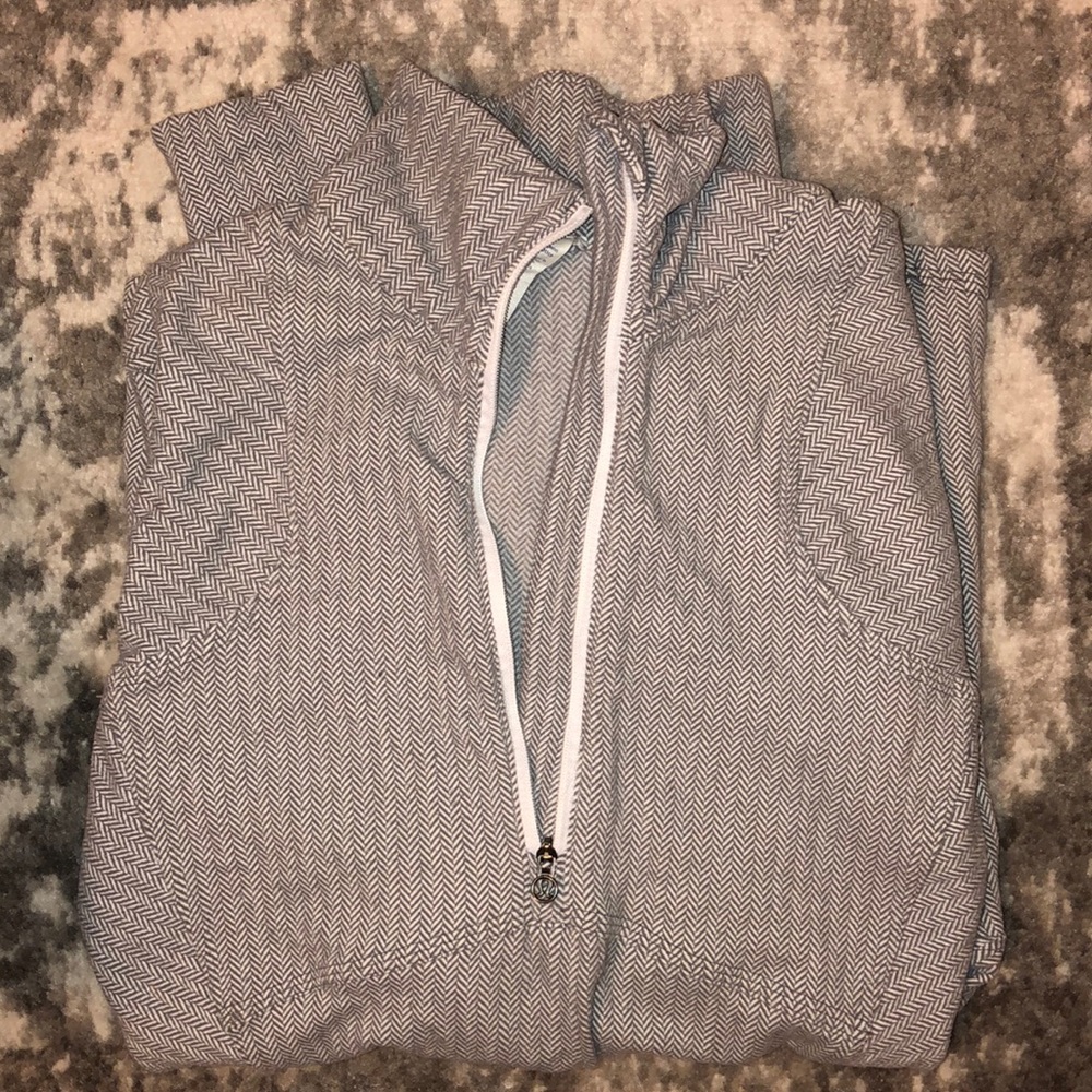 Lululemon Herringbone Quarter Zip